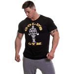 Streetwear Svarta T-shirts från Golds Gym i Storlek XL för Herrar 