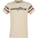 GoodYear - Rockabilly T-shirt - Grand Bend - S XXL - för Herr - beige