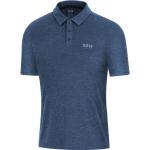 Gore® Wear Signature Short Sleeve Polo Shirt Blå S Man