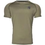 Militärgröna Tränings t-shirts från Gorilla Wear i Storlek 3 XL för Herrar 