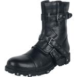 MC/Biker wear Svarta Biker-boots från Gothicana by emp i storlek 41 i Läder för Herrar 