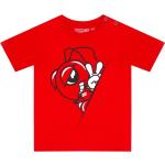Röda Kortärmade T-shirts på rea i Storlek 3 XL i Bomull för Damer 