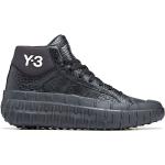 Svarta Höga sneakers från adidas Y-3 på rea i Kalvskinn för Herrar 