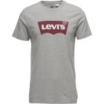 Gråa Kortärmade Kortärmade T-shirts från LEVI'S i Storlek XS i Bomull 