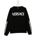 Svarta Långärmade Huvtröjor från Versace på rea i 6 