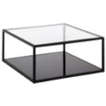 Kvadratiska soffbord i Glas 
