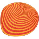 Orange Badrumsmattor från Grund med diameter 70cm 