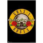 Grupo Erik: Guns N Roses-affisch | Guns N Roses väggaffisch 61 x 91,5 cm Guns N Roses väggaffisch med glansigt papper inramad present musikaffisch