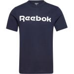 Gs Reebok Linear Rea Sport T-shirts Short-sleeved Blue Reebok Classics