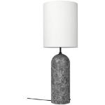 Gubi - Gravity Floor Lamp Xl High - Grey Marble/white - Grey Marble, White - Grå - Skärmlampor