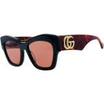 Flerfärgade Damsolglasögon från Gucci Print med Djur i Acetat 