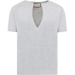 Ljusgråa T-shirts från Gucci på rea i Bomull för Herrar 