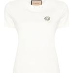 Vita Kortärmade T-shirts från Gucci i Bomull för Damer 
