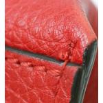 Vintage Hållbara Röda Handväskor i skinn från Gucci på rea i Läder för Damer 