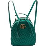 Vintage Hållbara Gröna Ryggsäckar från Gucci på rea för Damer 