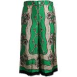 Vintage Hållbara Blommiga Gröna Culottes från Gucci på rea i Storlek S i Siden för Damer 