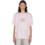 Rosa Kortärmade T-shirts från Guess på rea i Storlek S i Bomull för Herrar 