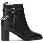 Svarta Ankle-boots från Guess på rea med Klackhöjd över 9cm i Läder för Damer 