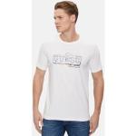 Vita Kortärmade T-shirts från Guess i Storlek XS för Herrar 