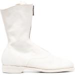 Vita Ankle-boots från GUIDI med Dragkedja för Damer 