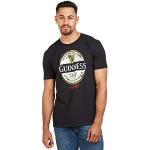 Guinness Etikett T-shirt för män, Svart, L