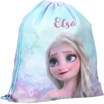 Ljusblåa Frozen Elsa Gympapåsar för Barn 