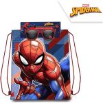Blåa Spiderman Gympapåsar i Polyester för Barn 