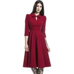 Röda Rockabilly-klänningar från H&R London i Storlek 5 XL i Sammet för Damer 