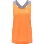 Haglofs Ridge Sleeveless T-shirt Orange L Kvinna
