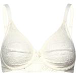 Halo Lace Moulded Underwire Bra Lingerie Bras & Tops Full Cup Bras White Wacoal