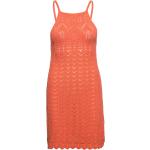 Orange Stickade klänningar från Mango i Storlek XS med Halterneck-ringning för Damer 