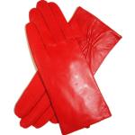 Röda Skinnhandskar från Handskbutiken på rea i Läder för Damer 