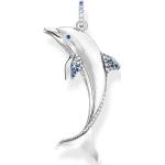 Mörkblåa Delfin halsband från Thomas Sabo i Silver 