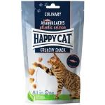 Happy Cat Crunchy Kattgodis Lax och Ärtor 70 g