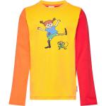 Gula Pippi Långstrump Långärmade T-shirts för barn från Martinex i Storlek 86 