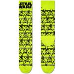 Happy Sock Star Wars Storm Trooper Sock Strumpor Svart/Gul bomull Strl 36/40