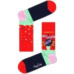 Röda Morsdags Damstrumpor från Happy Socks i storlek 36 