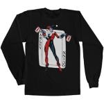 Harley Quinn Card Games Long Sleeve Tee, Long Sleeve T-Shirt