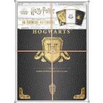 Guldiga Harry Potter Hogwarts Anteckningsböcker 3 delar i Papper 