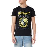 Svarta Daniel Radcliffe Hufflepuff T-shirts i Storlek S för Herrar 