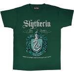 Gröna Harry Potter Slytherin T-shirts i Storlek M för Damer 