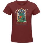Vinröda Jul Harry Potter T-shirts i Storlek XL för Damer 