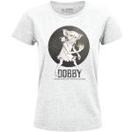 Vita Harry Potter Dobby T-shirts i Storlek M för Damer 