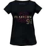 Svarta Harry Potter T-shirts i Storlek M för Damer 