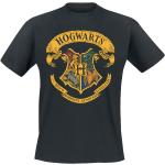Svarta Harry Potter T-shirts stora storlekar i Storlek S i Bomull för Herrar 