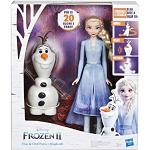 Flerfärgade Frozen Elsa Interaktiva dockor från Hasbro 