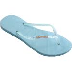 Blåa Flip-flops med glitter från Havaianas Slim på rea i storlek 41 i PVC för Damer 