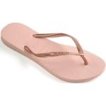 Sommar Ljusrosa Flip-flops från Havaianas Slim i storlek 40 för Damer 