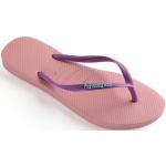 Ljusrosa Flip-flops från Havaianas Slim i storlek 36 i Gummi för Damer 
