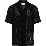 Svarta Kortärmade Hawaiiskjortor från TAGLIATORE för Herrar 